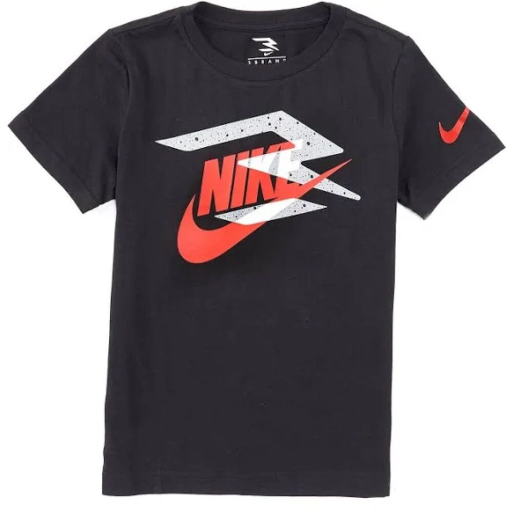 Nike Black Size M Tshirt Boys Russel Wilson NWT
